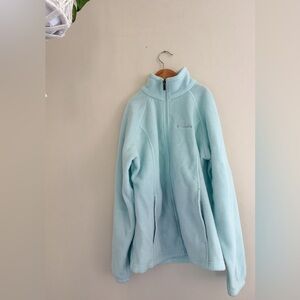 Columbia Sky Blue Fleece Jacket